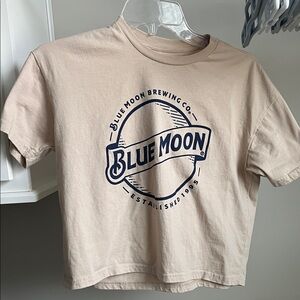 Blue Moon Beige T-Shirt